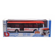 BBURAGO MESTSKÝ AUTOBUS MODEL 1:43 OTVÁRACIE DVERE