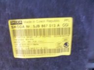 upholstery door front left SKODA RAPID 12