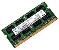 Pamięć RAM PC3 SAMSUNG do Laptopa DDR3 4 GB 1600MHz 12800S