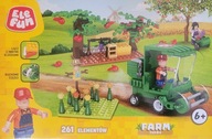 Elefun bloky Farma 261 dielov SAD poľnohospodársky stroj POLE