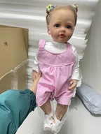 55CM Full Body silikonowe niemowlę Reborn Girl Doll księżniczka Betty