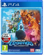 GRA PS4 MINECRAFT LEGENDS DELUXE EDITION Dubbing PL - Płyta