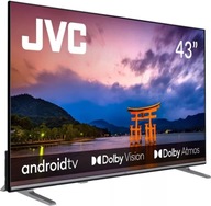 TELEWIZOR JVC LED LT-43VA7300 (43”,ANDROID TV, DOLBY VISION) KPL + GWAR.