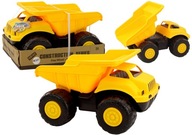 ND24_18088 Wywrotka Żółta Pojazd Budowlany Ciężarówka Przyczepa Duże Auto 5