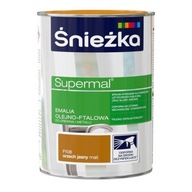 Emalia Śnieżka Supermal F108 Orzech Jasny mat 0,8l