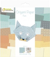 Papier origami 20x20 cm Furs 60 listov