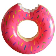 Koło dmuchane Donut 80cm różowe