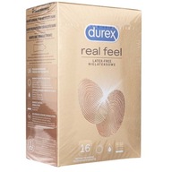 Durex Prezerwatywy Real Feel Nielateksowe 16 sztuk