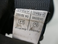 MITSUBISHI OUTLANDER and tension belt safety left front