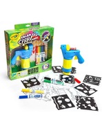 Crayola Spray Easy - Strojový sprej na fixky - 12 kariet - 8 šablón