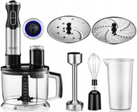 OUTLET Blender ręczny WIELOFUNKCYJNY TRYB TURBO MALAKSER ZESTAW 4w1 1500W