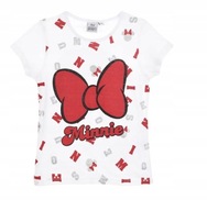 Koszulka Disney Minnie Mouse BLUZKA 128 cm t-shirt