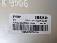 control unit of the engine Opel Zafira B facelift 2008 55562549