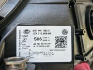 lights front VW GOLF VII LIFT FULL LED R black,