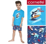 CORNETTE chlapčenské pyžamo SHARK 110/116 HIT ROKY!