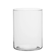 Wazon szklany przezroczysty cylinder wys. 20 cm