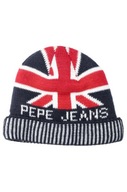 PEPE JEANS TMAVOMODRÁ ČIAPKA LOGO (8L)