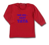 Bluzka koszulka bawełniana Cały Tata 86