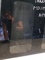 window bodywork right rear part FORD TRANSIT V