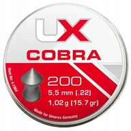 Śrut UMAREX COBRA 200szt. kal. 5,5 mm szpic