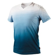 T-shirt cieniowany DENIM, rozm XXL, NEO 81-602-XXL