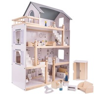 Domček pre bábiky drevený kus nábytku 80cm