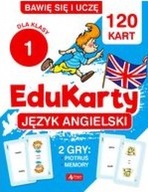 Bawię się i uczę. EduKarty. Język angielski. Dla klasy 1