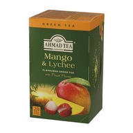 Herbata Zielona Ekspresowa MANGO LYCHEE Ahmad Tea 20 torebek