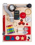 Montessori Manipulačná tabuľka Senzorické meno