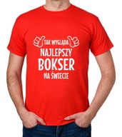 koszulka NAJLEPSZY BOKSER prezent