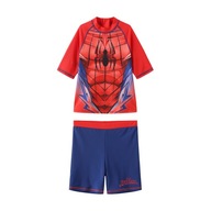 M8931 CHŁOPIĘCY KOMPLET STRÓJ KĄPIELOWY KOSZULKA SPODENKI SPIDERMAN 92-98cm