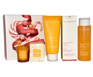 CLARINS TONIC BODY LOTION 200ML + TONIC BATH AND SHOWER 200ML + Candle 50g