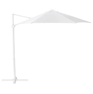 IKEA HOGON Závesný dáždnik 270 cm biely