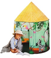 ELEFUN Detský stan domček KIDS TENT DŽUNGLE 100 x 135 cm 624