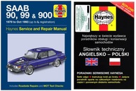 SAAB 90 99 900 (1979-1993) instrukcja napraw Haynes +GRATIS 24h