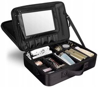 duża Kosmetyczka kuferek organizer etui na kosmetyki podróżna na walizkę