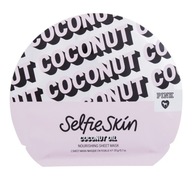 Pink Coconut Oil Sheet Mask Selfie Skin Maseczka d