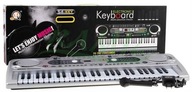 KEYBOARD ORGANY MIKROFON ZASILACZ 54K USB MQ-824