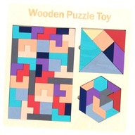 Puzzle Montesori, drevené puzzle