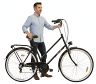 Чоловічий міський велосипед 28 Dallas з висотою рами 21 дюйм