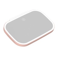 Автокосметичне дзеркало 7,8 дюйма зі світлодіодним підсвічуванням Co Pilot Touch Dimming, рожеве