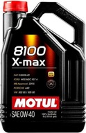 Motorový olej Motul 8100 X-max 5 l 0W-40