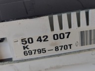 dials clock SAAB 9-5 2.3T 5042007