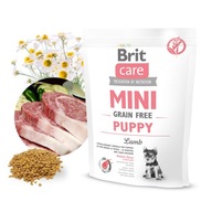 BRIT CARE GRAIN FREE MINI PUPPY LAMB DLA SZCZENIĄT RAS MINIATUROWYCH 400G