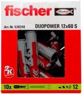 Skrutky do dreva Fischer 12 x 60 mm 10 ks