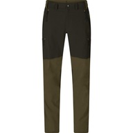 Outdoorové nohavice Seeland so strečom hnedá/zelená