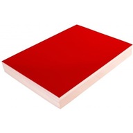 Okładka kartonowa do bindowania CHROMO A4 NATUNA czerwona błyszcząca (100sz