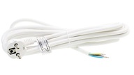 Przewód przyłączeniowy kabel z wtyczką 10m 3x1,5 biały