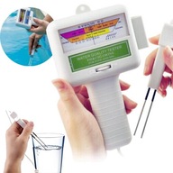 MIERNIK PH TESTER DO WODY POZIOM CHLORU ELEKTRONICZNY METR BASENOWY JACUZZI