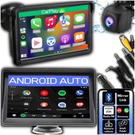 MULTIMEDIÁLNÍ STANICE RADIO MONITOR ANDROID AUTO CARPLAY COUVACÍ KAMERA